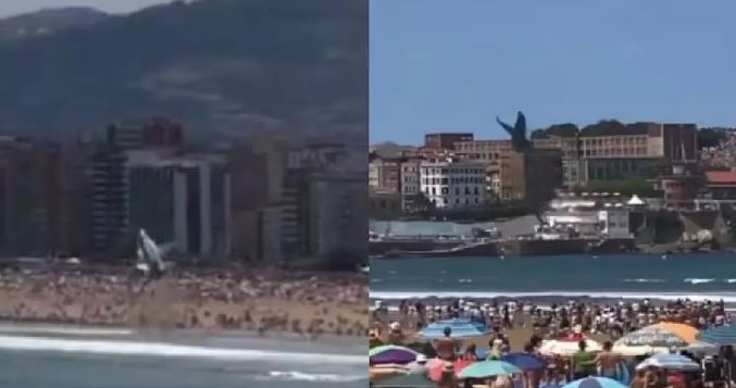 Photo of हजारों की भीड़ पर क्रैश होने वाला था EF-18 लड़ाकू विमान, जानें कैसे टला बड़ा हादसा?