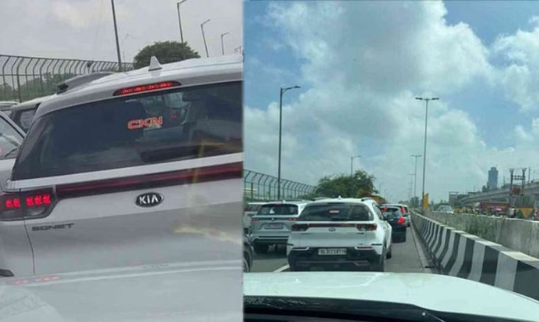 Photo of कालिंदी कुंज से नोएडा के बीच भारी जाम, दो घंटे से फंसे हैं लोग