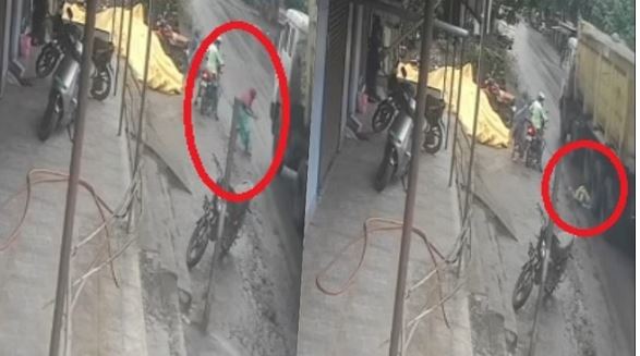 Photo of  ट्रेलर के आगे कूदकर महिला ने की खुदकुशी, पति की मौत के बाद मायके में रह रही थी