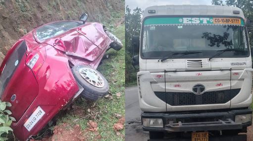 Photo of NH-130 पर तेज रफ्तार कार ने दो को रौंदा, सड़क किनारे ठीक कर रहे थे खराब ट्रक