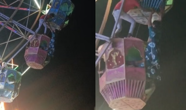 Photo of छत्तीसगढ़: भाटापारा के यश एम्यूजमेंट पार्क में आकाश झूला पर बड़ा हादसा टला