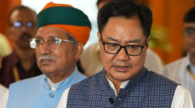 Photo of उपराष्ट्रपति चुनाव को लेकर रिजिजू का विपक्ष पर तंज