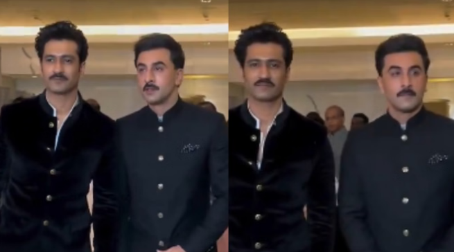 Photo of एक साथ दिखी ‘लव एंड वॉर’ की जोड़ी