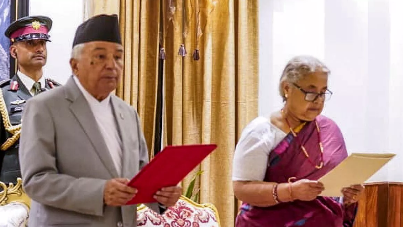 Photo of नेपाल का संवैधानिक संकट समाप्त, सुशीला कार्की बनीं प्रधानमंत्री