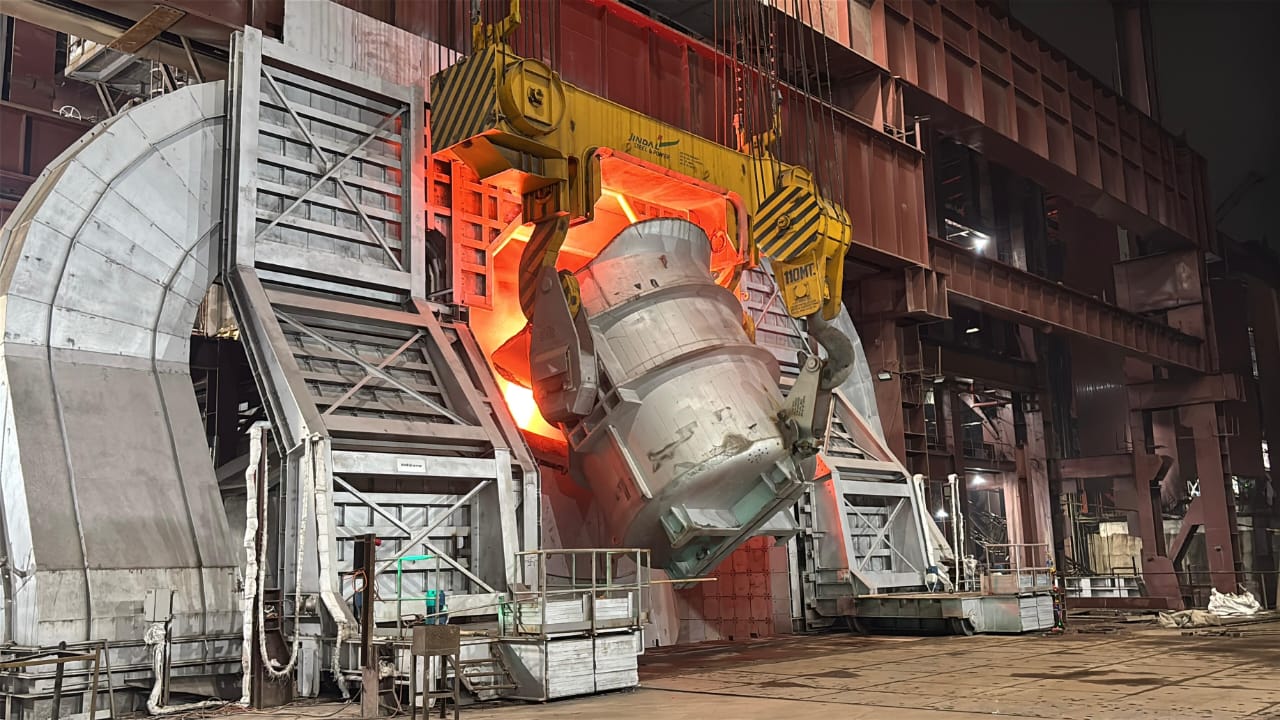 Photo of जिंदल स्टील का आंगुल में नया 3 एमटीपीए बेसिक ऑक्सीजन फर्नेस (BOF) चालू