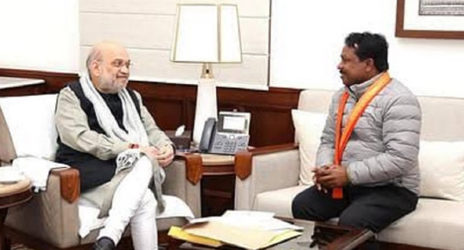 Photo of छत्तीसगढ़: केंद्रीय गृहमंत्री को सांसद ने दिया बस्तर आने का निमंत्रण