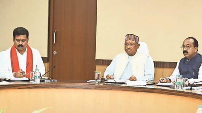 Photo of छत्तीसगढ़: साय कैबिनेट की बैठक कल, सभी 14 मंत्री होंगे शामिल