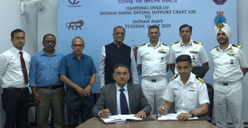 Photo of नौसेना में शामिल हुआ पहला स्वदेशी डाइविंग सपोर्ट क्राफ्ट