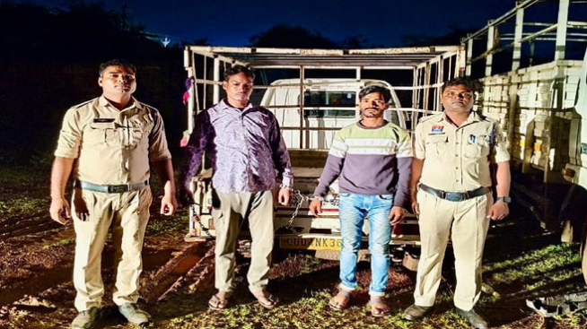 Photo of तिल्दा-नेवरा पुलिस की बड़ी कार्रवाई: चोरों ने की थी रेलवे अंडरपास से चोरी