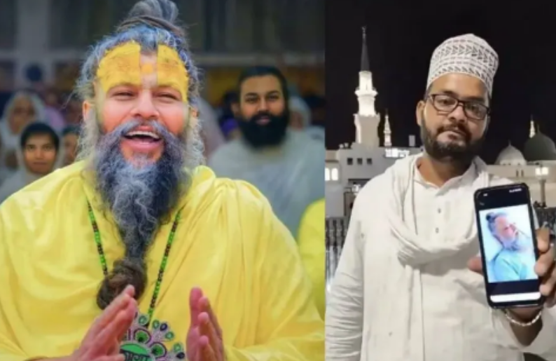 Photo of प्रेमानंद महाराज के लिए मदीना से मुस्लिम युवक ने मांगी दुआ