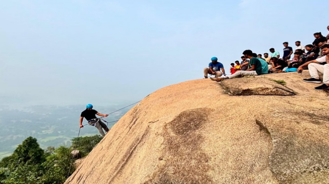 Photo of जशपुर बना छत्तीसगढ़ का रॉक क्लाइम्बिंग हब