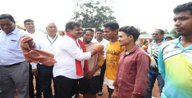 Photo of डिप्टी सीएम विजय ने की वनांचल ग्राम कच्चापाल में बस्तर ओलंपिक की शुरुआत