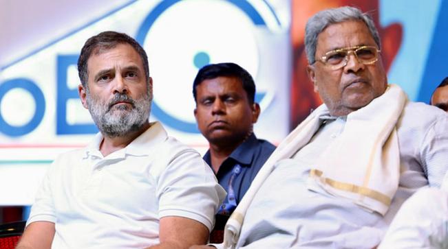 Photo of  राहुल गांधी को गोली मारने की धमकी दिए जाने पर सिद्धारमैया हैरान