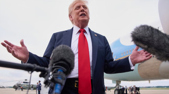 Photo of ‘तीसरी बार चुनाव लड़ना पसंद करूंगा, अमेरिकी राष्ट्रपति ट्रंप का बयान