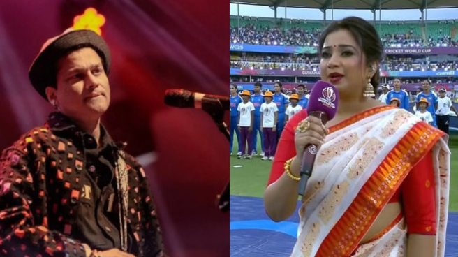 Photo of श्रेया ने जुबीन गर्ग को दिया म्यूजिकल ट्रिब्यूट, वुमन वर्ल्ड कप सेरेमनी में इमोशनल हुए फैंस