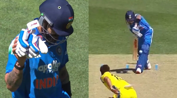 Photo of विराट कोहली लगातार दूसरी बार डक पर हुए आउट