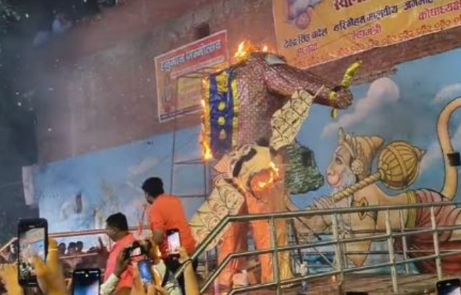 Photo of प्रयागराज में धूमधाम से मनाया गया विजयदशमी पर्व