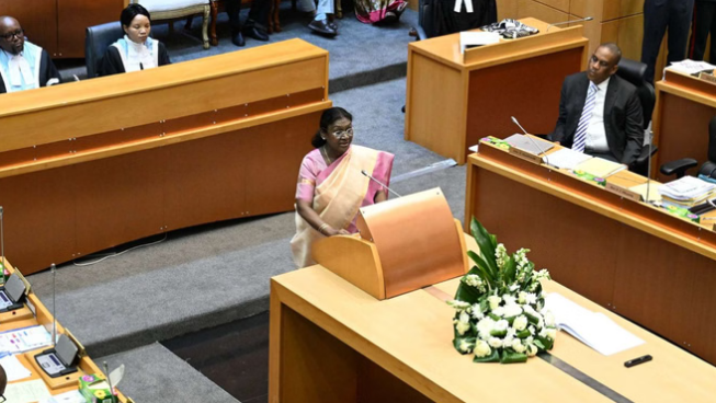 Photo of ‘भारत विकास के सफर का साथी’: बोत्सवाना की संसद में मुर्मू का संबोधन