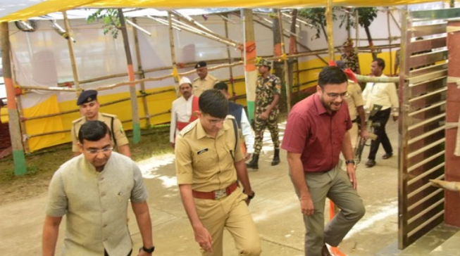 Photo of एक ही छत के नीचे सात विधानसभा का ईवीएम