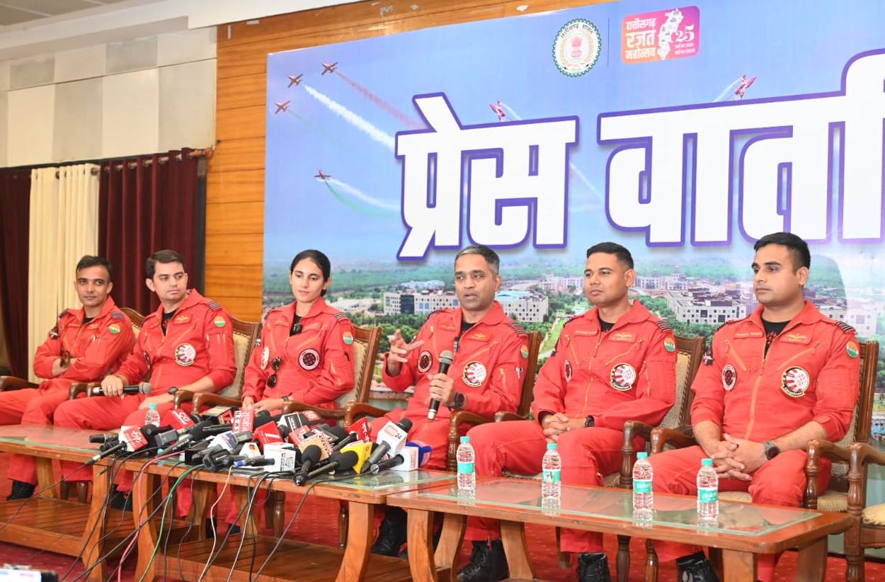 Photo of नवा रायपुर के आसमान में 5 नवंबर को सूर्य किरण का रोमांचक एयर शो