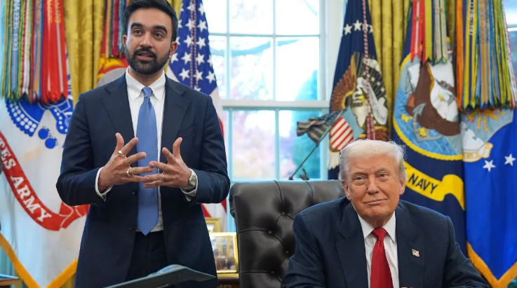 Photo of न्यूयॉर्क के मेयर से मुलाकात के बाद बदले ट्रंप के सुर