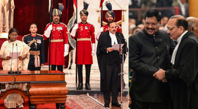 Photo of पूर्व CJI गवई ने पेश की मिसाल: शपथ के बाद सीजेआई सूर्यकांत को लगाया गले