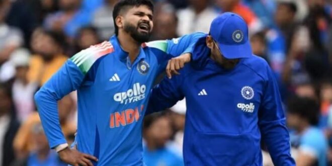 Photo of श्रेयस अय्यर की चोट को लेकर आया बड़ा अपडेट