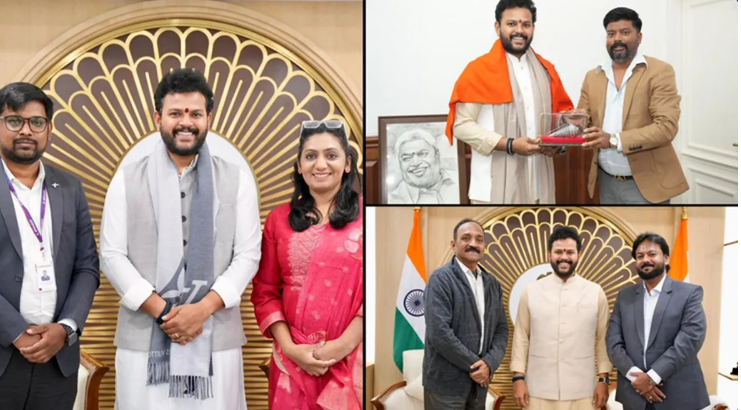 Photo of तीन नई एयरलाइंस के अधिकारियों से मिले केंद्रीय उड्डयन मंत्री राम मोहन नायडू