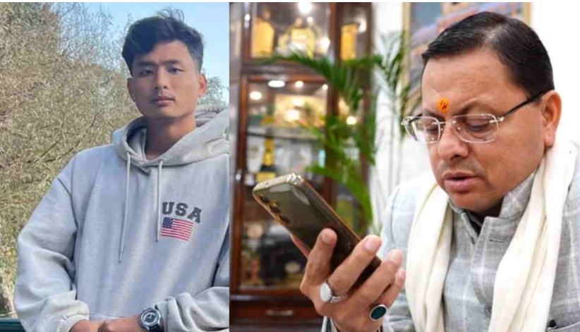 Photo of त्रिपुरा के छात्र की हत्या: सीएम धामी ने एंजेल के पिता से फोन पर की बात