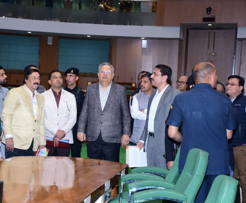 Photo of रमन ने नए भवन में विधानसभा के आगामी सत्र की तैयारियों का लिया जायजा