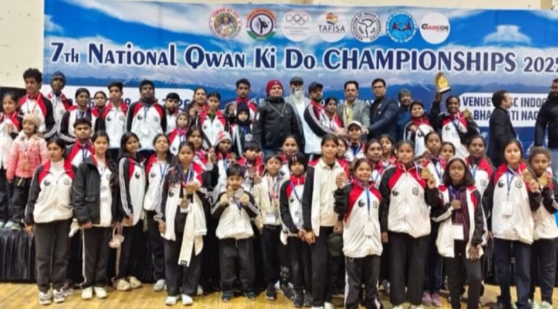 Photo of सरगुजा के युवा खिलाड़ियों ने लहराया परचम, राष्ट्रीय क्वांन की डो चैंपियनशिप में 12 मेडल जीते