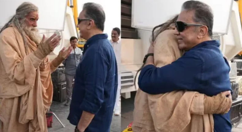 Photo of कमल हासन से 40 साल बाद हुई Big B की मुलाकात