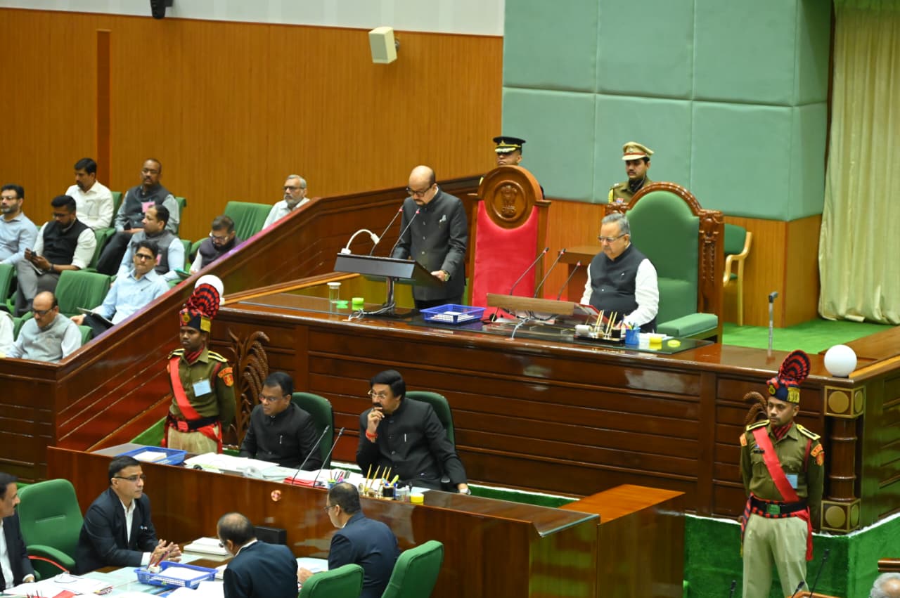 Photo of राज्यपाल के अभिभाषण में रजत जयन्ती वर्ष में विकसित छत्तीसगढ़ का संकल्प