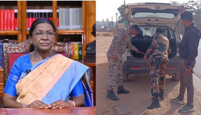 Photo of छत्तीसगढ़ राष्ट्रपति दौरा: बस्तर में सुरक्षा के कड़े इंतजाम, वाहनों की हो रही जांच