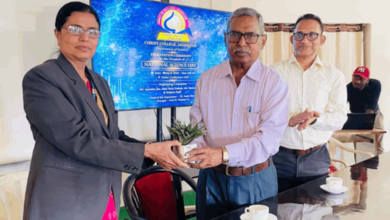 Photo of क्राइस्ट महाविद्यालय ने वैज्ञानिक डॉ. बी सूरी बाबू को किया सम्मानित, कई महत्वपूर्ण शोध किए