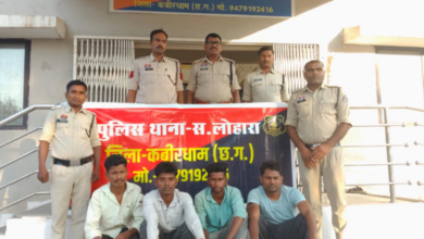 Photo of छत्तीसगढ़: कबीरधाम में पशु तस्करी पर पुलिस का बड़ा प्रहार, चार आरोपी गिरफ्तार