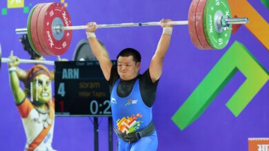 Photo of खेलो इंडिया ट्राइबल गेम्स 2026: भारोत्तोलन में रुबा ताडु ने जीता स्वर्ण