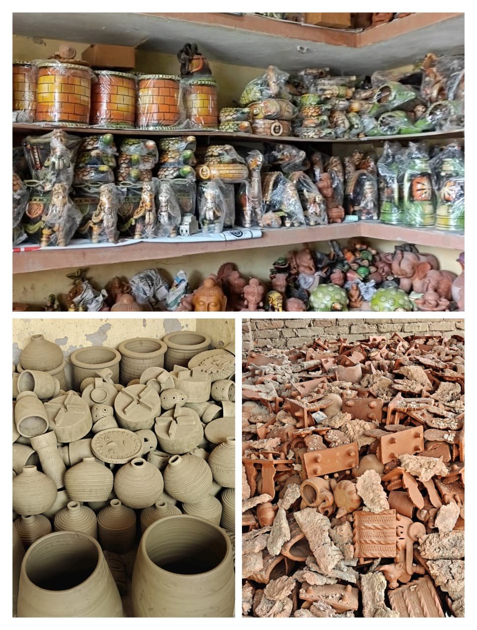 गोरखपुर का औरंगाबाद बना टेराकोटा का ग्लोबल हब