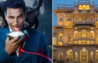 350 साल पुराने पैलेस में हुई Bhooth Bangla की शूटिंग