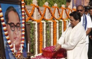 आंबेडकर जयंती पर मायावती का शक्ति प्रदर्शन, बाबा साहेब को दी श्रद्धांजलि