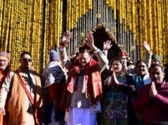 केदारनाथ धाम के कपाट खुले, सीएम धामी आशीर्वाद लेने पहुंचे