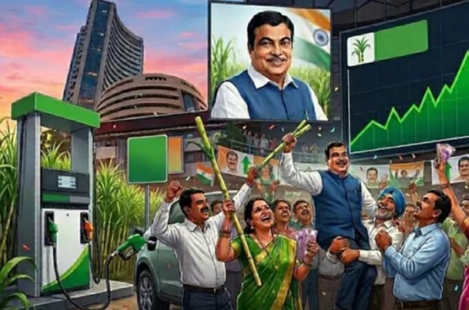 गडकरी के E100 प्लान से चीनी शेयरों में उछाल, इथेनॉल ब्लेंडिंग से मिलेगा फायदा
