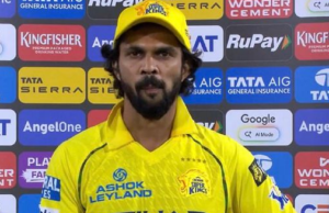 चेन्नई सुपरकिंग्स की लगातार सातवीं शिकस्त, रुतुराज गायकवाड़ ने खुद को ठहराया जिम्मेदार