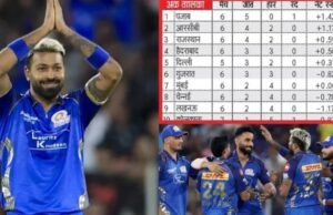 IPL 2026 Points Table: जीत के साथ मुंबई ने लगाई लंबी छलांग