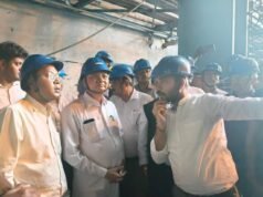 वेदांता पावर प्लांट हादसा: मंत्री लखनलाल देवांगन ने किया स्थल निरीक्षण