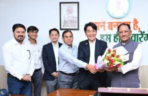 छत्तीसगढ़ में निवेश को लेकर जापानी प्रतिनिधिमंडल की मुख्यमंत्री साय से मुलाकात