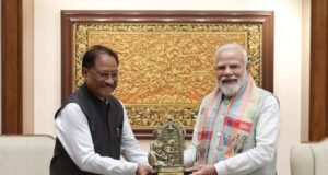 प्रधानमंत्री मोदी के 12 वर्ष पूर्ण होने पर मुख्यमंत्री विष्णुदेव साय ने दी बधाई