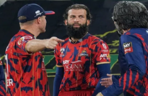 पाकिस्तान सुपर लीग में डेविड वॉर्नर-मोइन अली के बीच हुआ विवाद