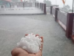 उत्तराखंड: आज कई जिलों में ओलावृष्टि और तूफान का ऑरेंज अलर्ट
