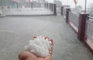उत्तराखंड: आज कई जिलों में ओलावृष्टि और तूफान का ऑरेंज अलर्ट